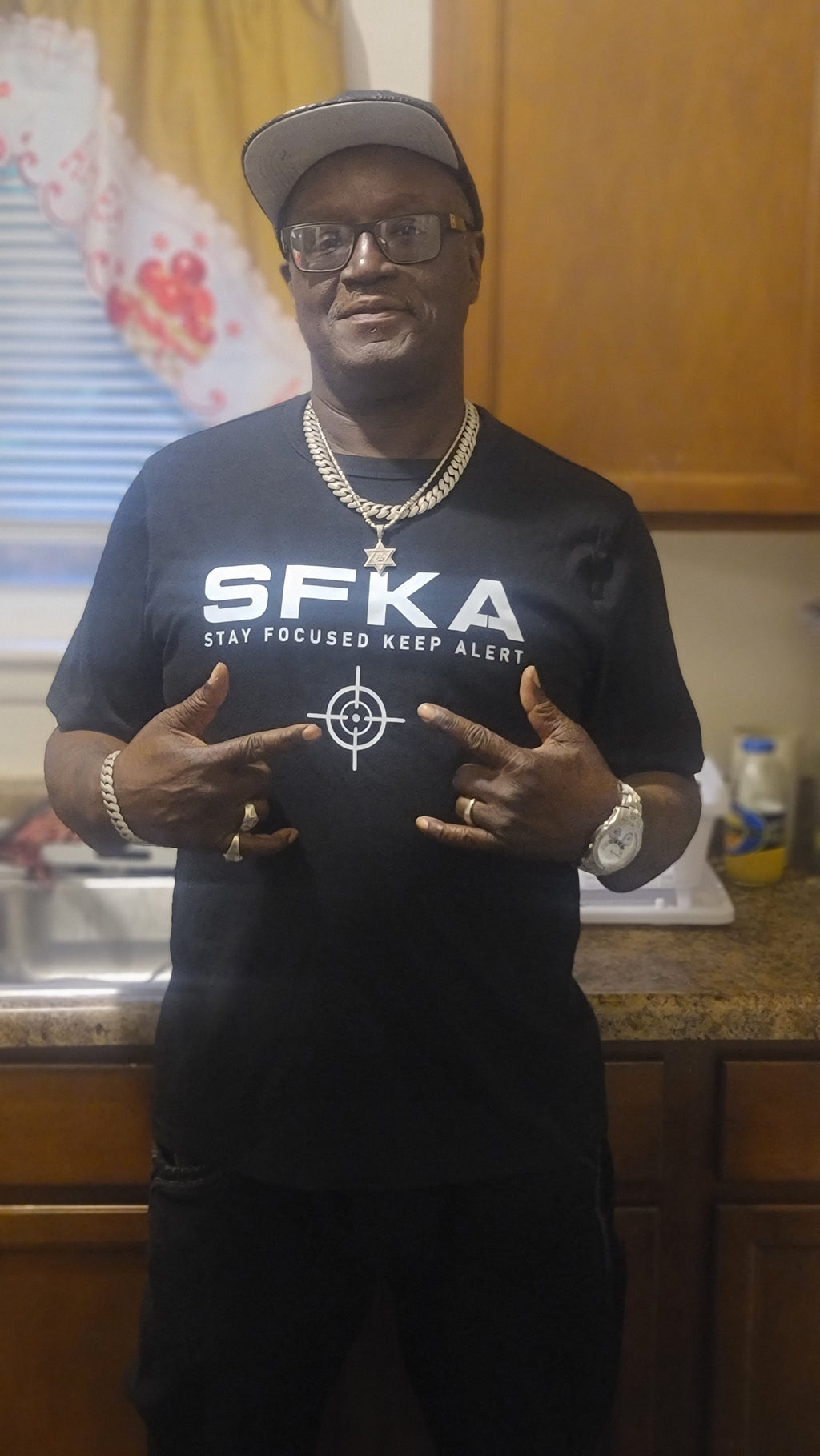 SFKA Eagle Tee – Black