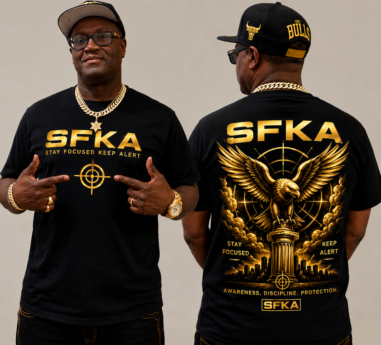 SFKA Gold Eagle Premium Tee
